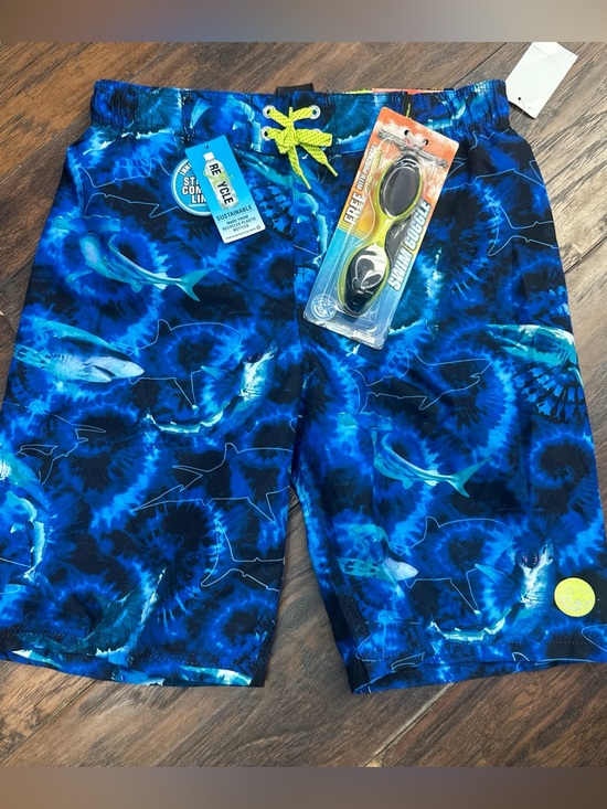 ZeroXposur Other - ZeroXposur Boys Size XL 18/20 NEW w Tags Swim Trunks with Liner & Pull <<<424>>>